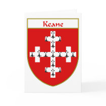 Keane Coat of Arms/Family Crest Cards