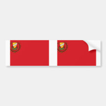 Kedah, Malaysia flag Bumper Sticker