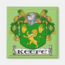 Keefe Coat of Arms Magnet