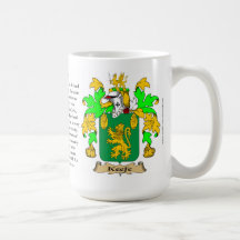 Keefe, the Origin, the Meaning and the Crest Mugs