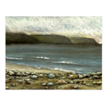Keel Strand, Achill Island postcard