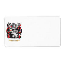 Keen Coat of Arms (Family Crest) labels