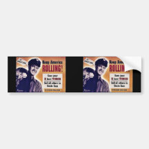 Keep America Rolling Bumper Stickers