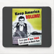 Keep America Rolling Mousepads