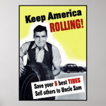 Keep America Rolling Print