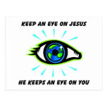 Keep an eye on Jesus christian gift Post Card