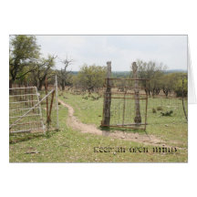 Keep an open mind... greeting cards