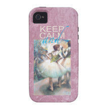 Keep Calm and Ballet On Unique Gifts iPhone 4 Covers