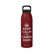 Keep Calm and Carpe Diem Drinking Bottles