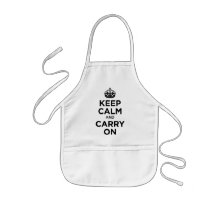 Keep Calm and Carry on Apron