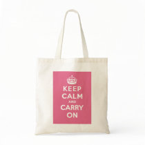 Keep Calm and Carry On_BAG_PINK