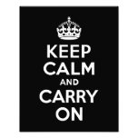 Keep Calm and Carry On Black Photo photography