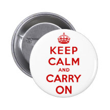 Keep Calm and Carry On Button