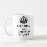 Keep Calm and Carry On Coffee Mugs