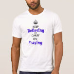 Keep Calm and Carry On Fashion Cool Template T Shirt