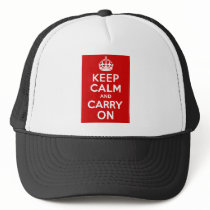 Keep Calm and Carry On Mesh Hat