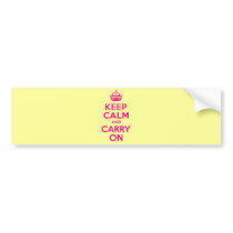 Keep Calm And Carry On Hot Pink. Best Price!