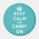 Keep Calm and Carry On Magnet