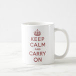 Keep Calm And Carry On Mugs
