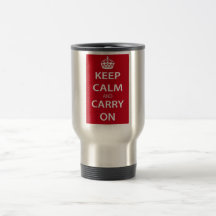 Keep Calm and Carry On Mugs