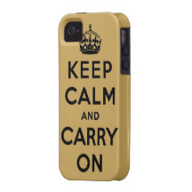 keep calm and carry on Original Case For The iPhone 4