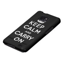 keep calm and carry on Original Samsung Galaxy S Covers