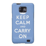 keep calm and carry on Original Samsung Galaxy Covers