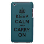 keep calm and carry on Original iPod Case-Mate Cases