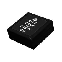 keep calm and carry on Original Keepsake Box