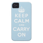 keep calm and carry on Original iPhone 4 Case
