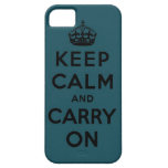 keep calm and carry on Original iPhone 5 Case