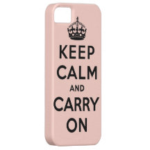 keep calm and carry on Original iPhone 5 Cover
