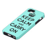 keep calm and carry on Original iPhone 5 Covers