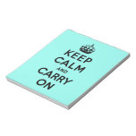 keep calm and carry on Original Notepad
