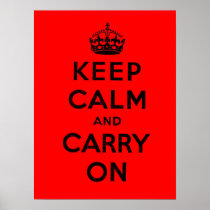 Keep Calm and Carry On Print