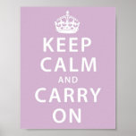 Keep Calm and Carry On Posters