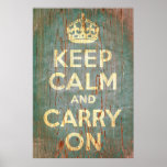 Keep Calm and Carry On Print