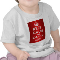 Keep Calm And Carry On Tshirt