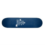 Keep Calm and Carry Swans - all colours Custom Skateboard