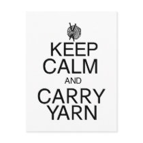 Keep Calm and Carry Yarn