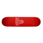 Keep Calm and Destroy Humanity (robots) Skateboard Decks