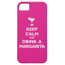 Keep Calm and Drink A Margarita (hot pink)