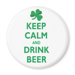 Keep Calm and Drink Beer magnets