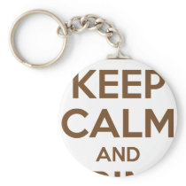 KEEP CALM AND DRINK CHAI KEYCHAINS