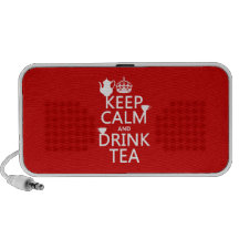 Keep Calm and Drink Tea - All Colours Mp3 Speaker