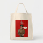 Keep Calm And Eat Biscuits WW2 Grocery Bag
