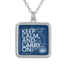 Keep Calm and Edit On (in any colour) Pendants