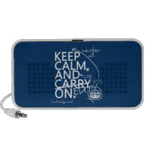 Keep Calm and Edit On (in any colour) iPod Speakers