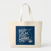Keep Calm and Edit On (in any colour) Tote Bag