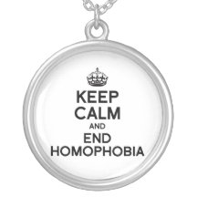 KEEP CALM AND END HOMOPHOBIA JEWELRY